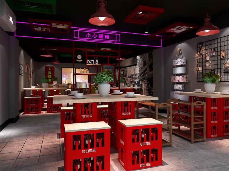 德陽餐飲店設(shè)計如何突出店鋪主題，如何注重動線設(shè)計